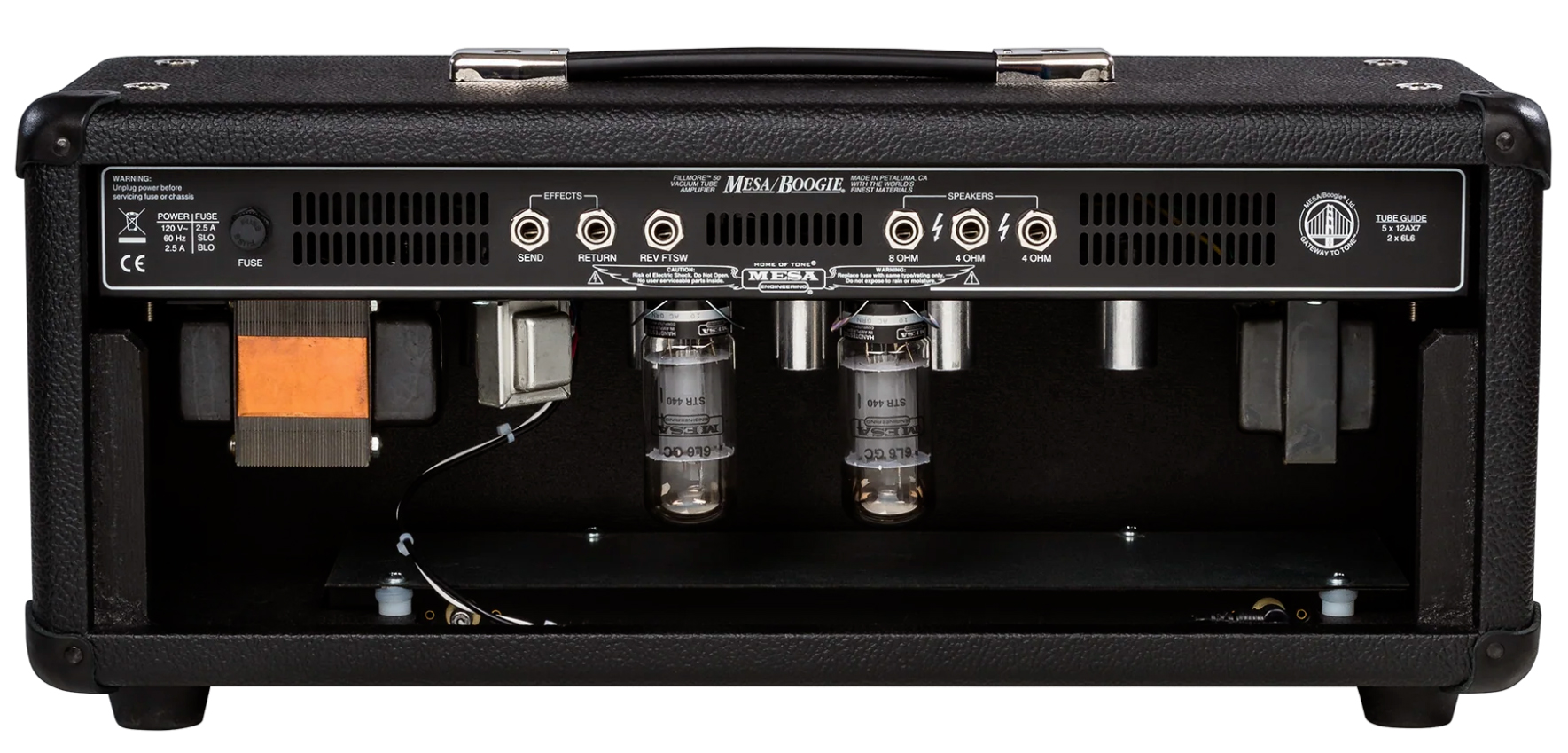 Mesa Boogie Fillmore 50 Medium Head 20/40w 6l6 - Electric guitar amp head - Variation 2
