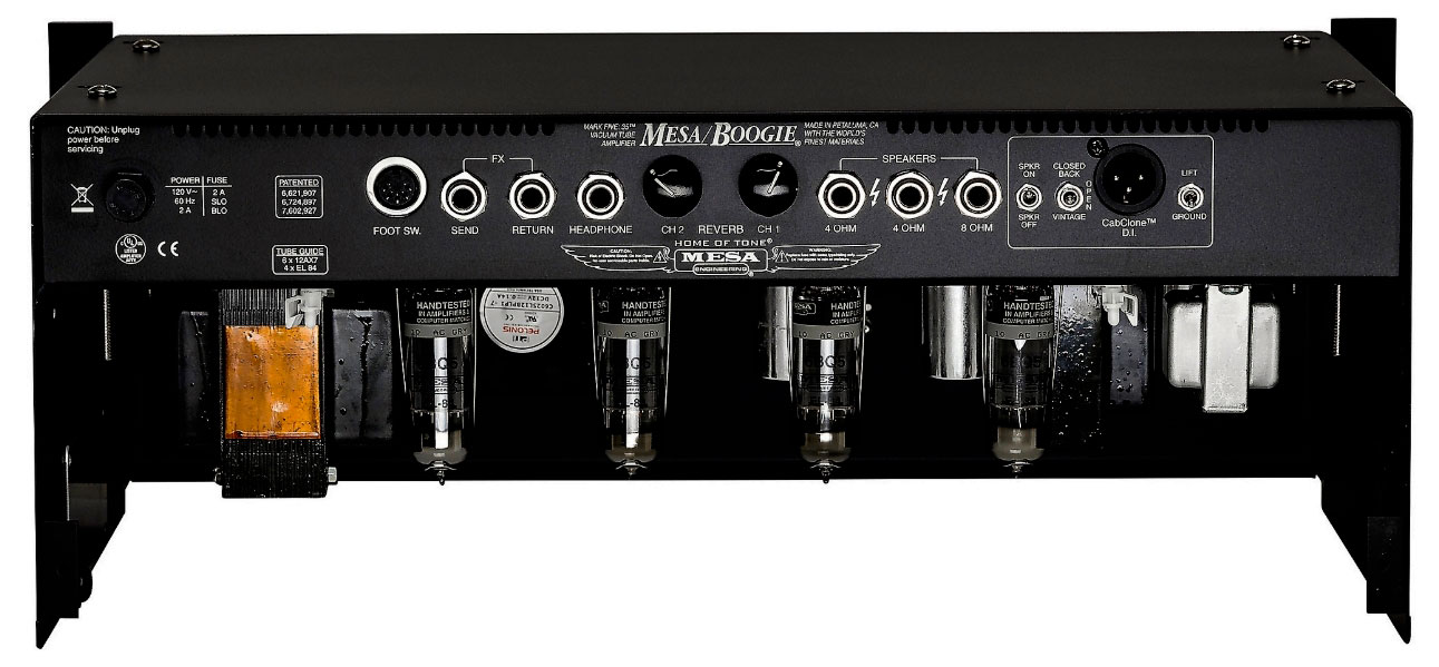 Mesa Boogie Mark Five 35 Rackmount Head 10-25-35w El84 - Electric guitar amp head - Variation 1