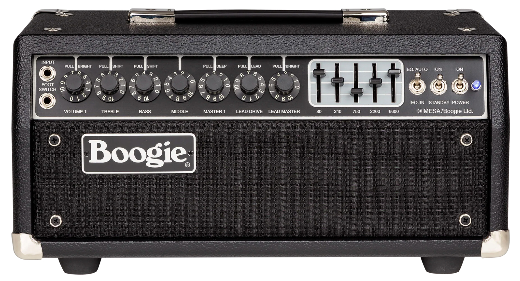 Mesa Boogie Mark Iic+ Head 25/75w 6l6 Black Bronco - Electric guitar amp head - Variation 1