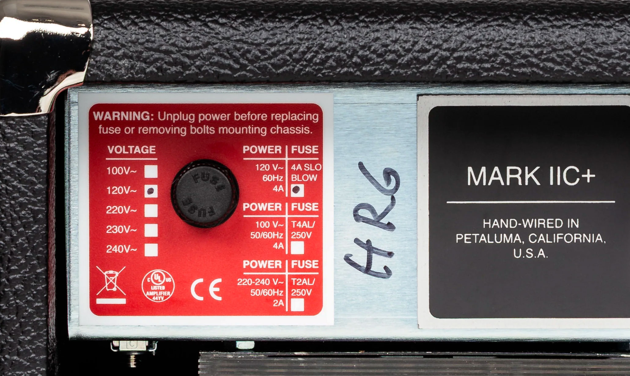 Mesa Boogie Mark Iic+ Hrg Head 60/100w 6l6 - Electric guitar amp head - Variation 2