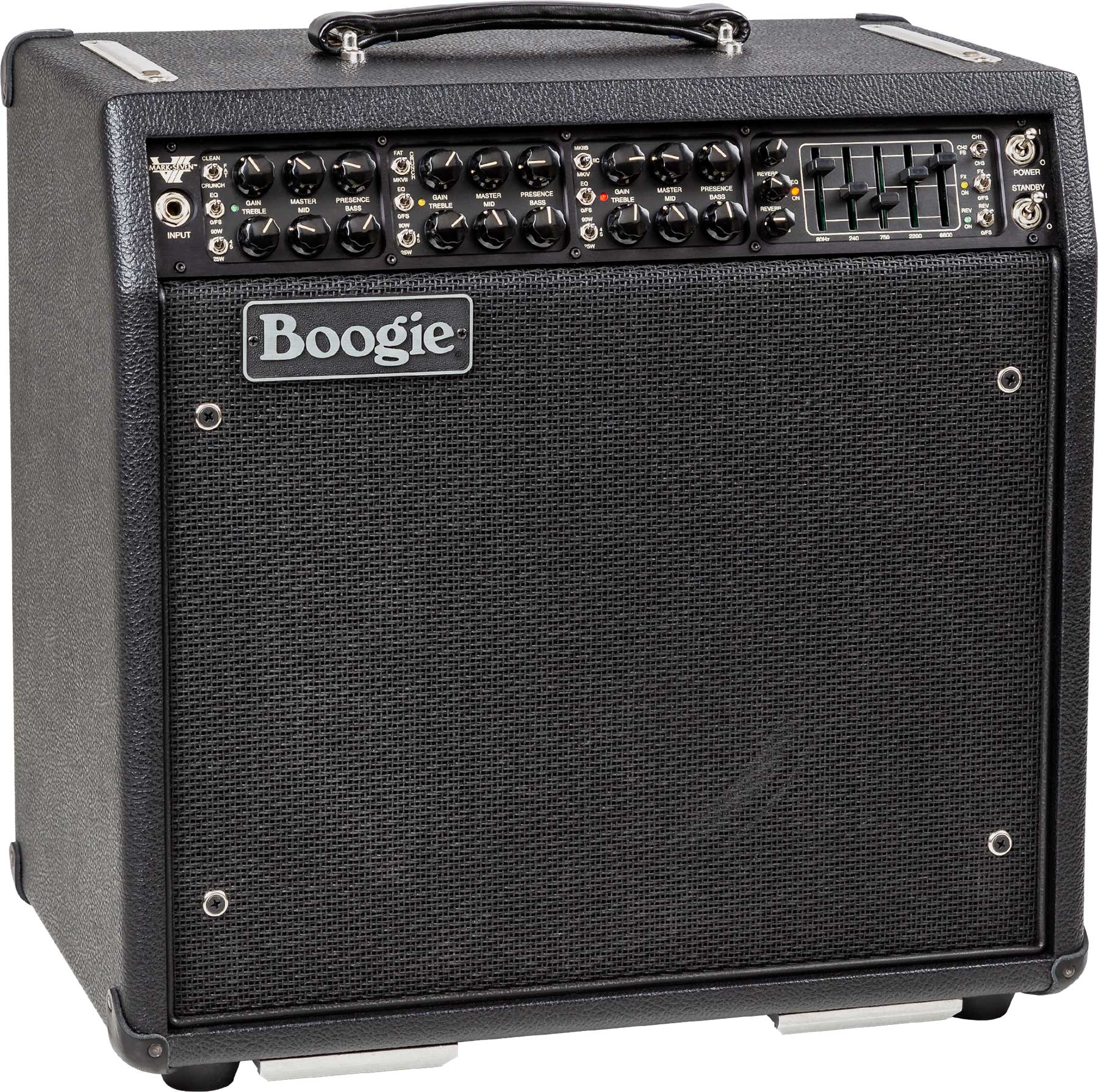 Mesa Boogie Mark Vii 1x12 Combo 25/45/90w 6l6 Black - Electric guitar combo amp - Variation 1