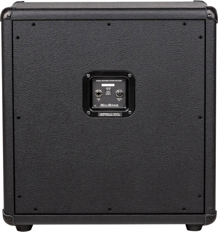 Mesa Boogie Rectifier 1x12 Mini Wide Straight Guitar Cab 60w 8-ohms Black Bronco - Electric guitar amp cabinet - Variation 1