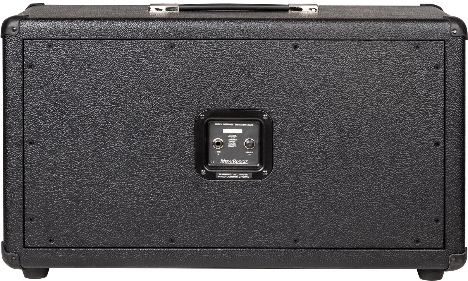 Mesa Boogie Rectifier 2x12 Compact Guitar Cab 120w 8-ohms Black Bronco - Electric guitar amp cabinet - Variation 1