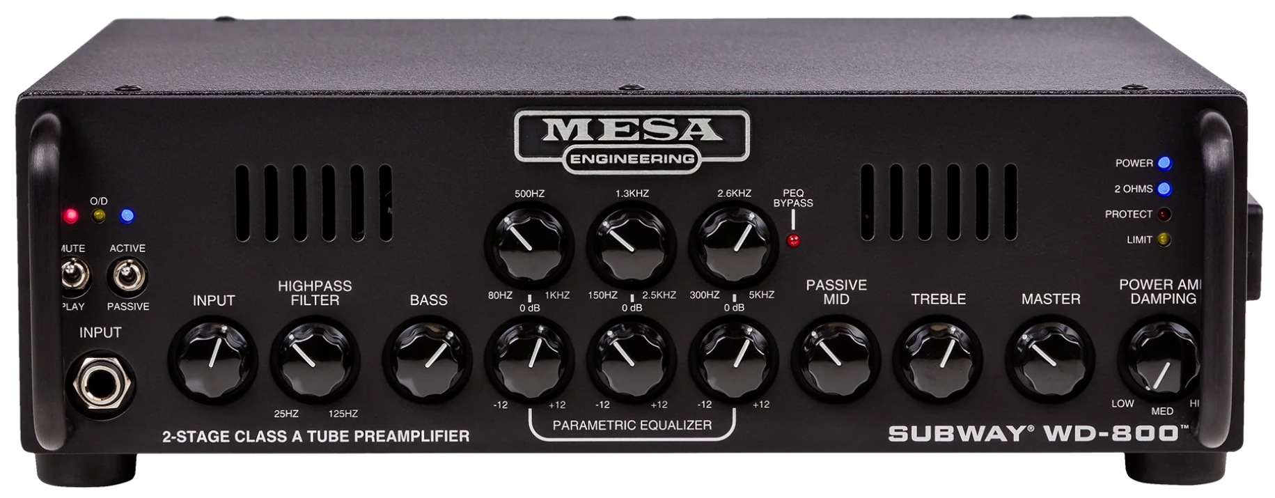 Mesa Boogie Subway Wd800 Bass Head 800w - Bass amp head - Variation 1
