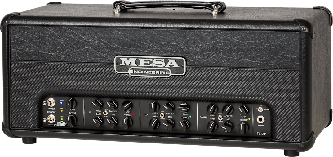 Mesa Boogie Triple Crown Tc50 Head 50w El34 Black Taurus - Electric guitar amp head - Variation 1