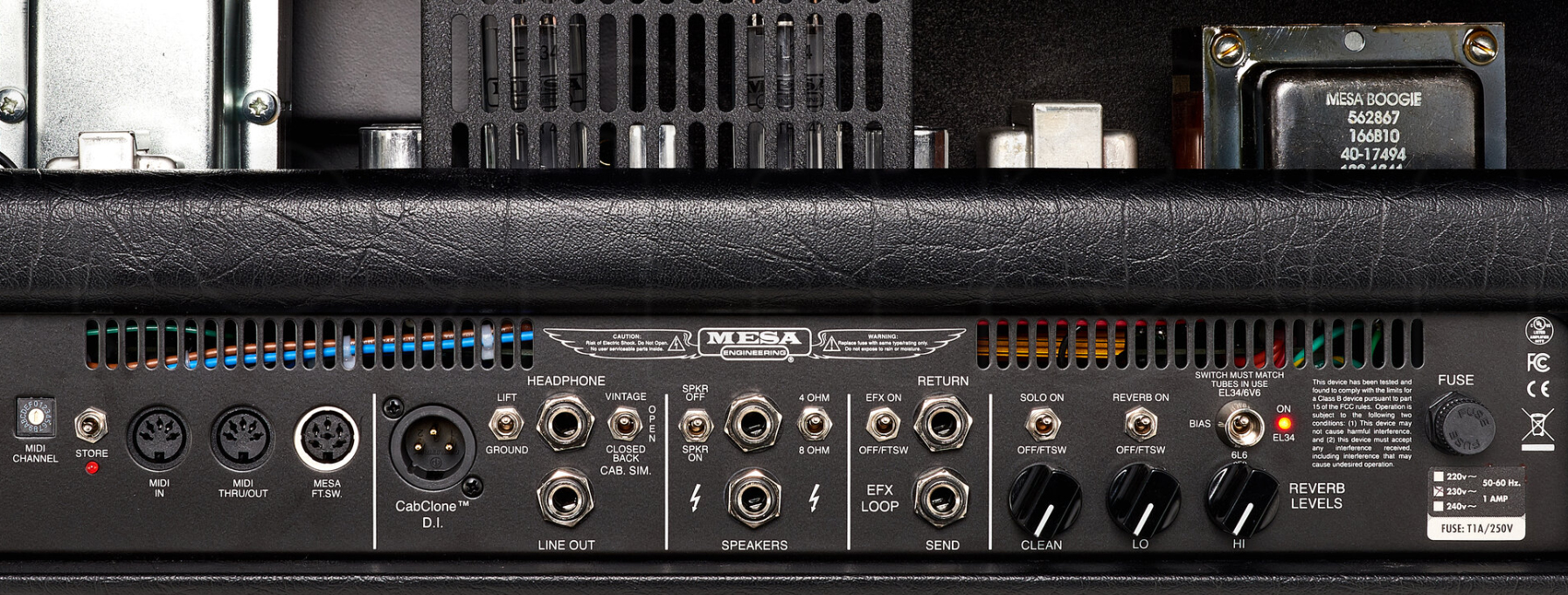 Mesa Boogie Triple Crown Tc50 Head 50w El34 Black Taurus - Electric guitar amp head - Variation 3