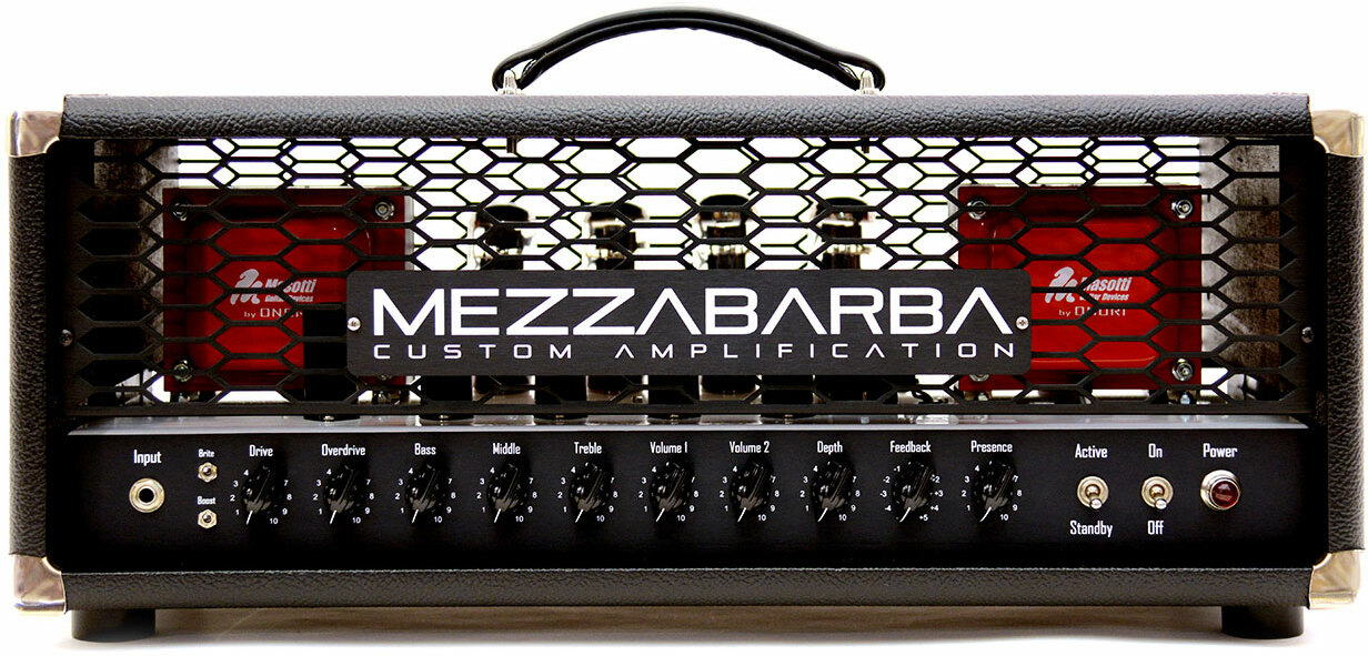 Mezzabarba M Zero Overdrive Head 100w - Electric guitar amp head - Main picture