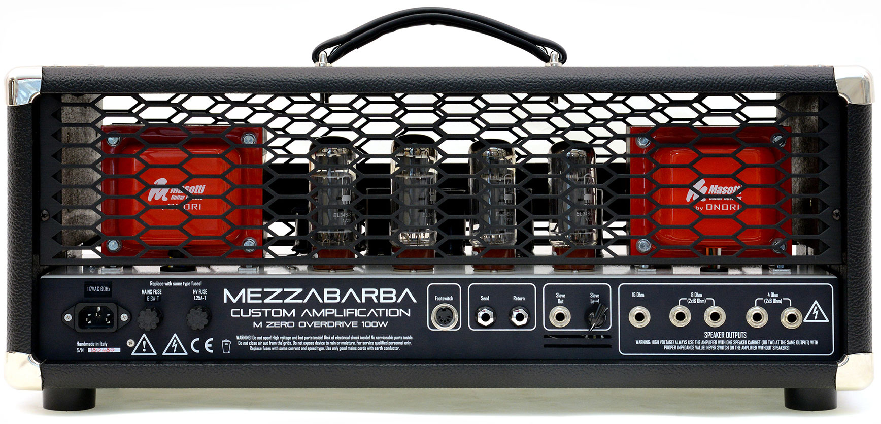 Mezzabarba M Zero Overdrive Head 100w - Electric guitar amp head - Variation 1