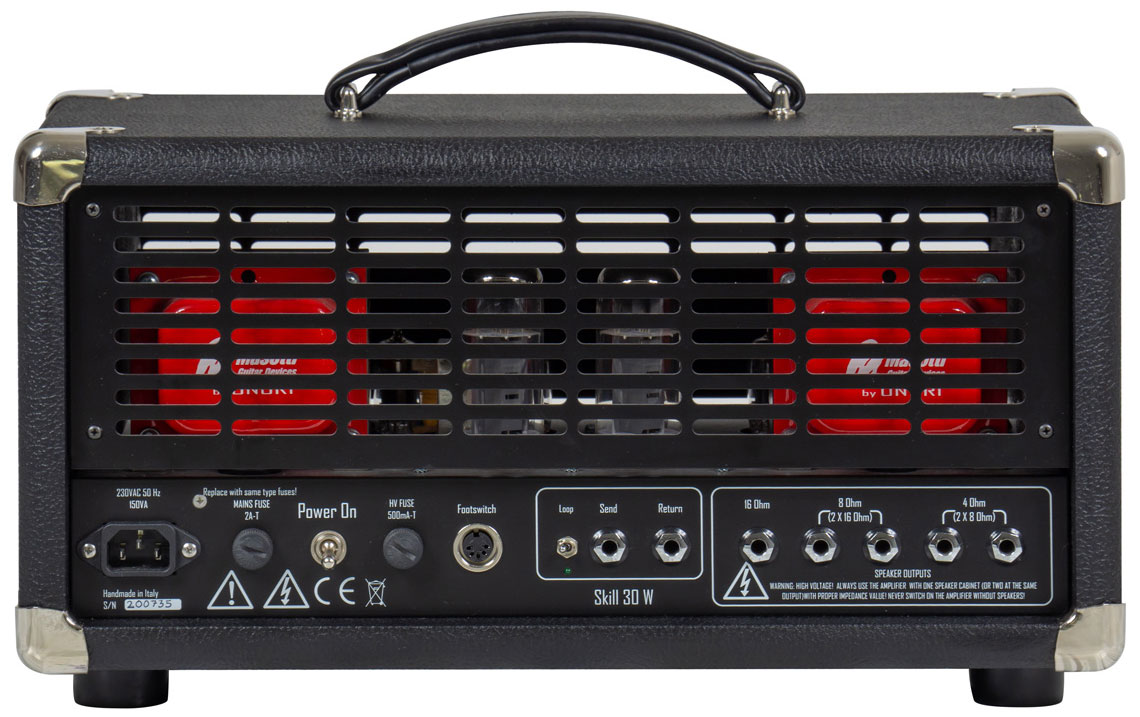 Mezzabarba Skill Head 30w El84 - Electric guitar amp head - Variation 1