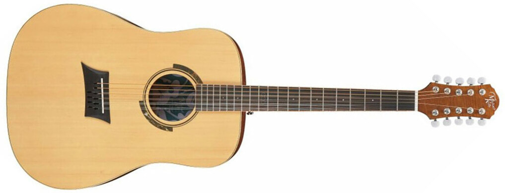 Michael Kelly Triad 10e 10-string Dreadnought Epicea Okoume/ovangkol Ova - Natural - Electro acoustic guitar - Main picture