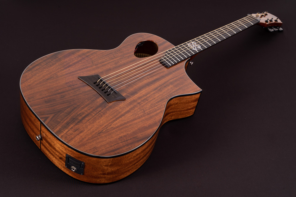 Michael Kelly Forte Port Koa Concert Cw Koa Acajou Ova - Natural - Electro acoustic guitar - Variation 1