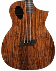 Electro acoustic guitar Michael kelly Forte Port Koa - Natural