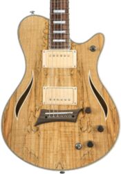 Single cut electric guitar Michael kelly Hybrid Special - Spalted maple