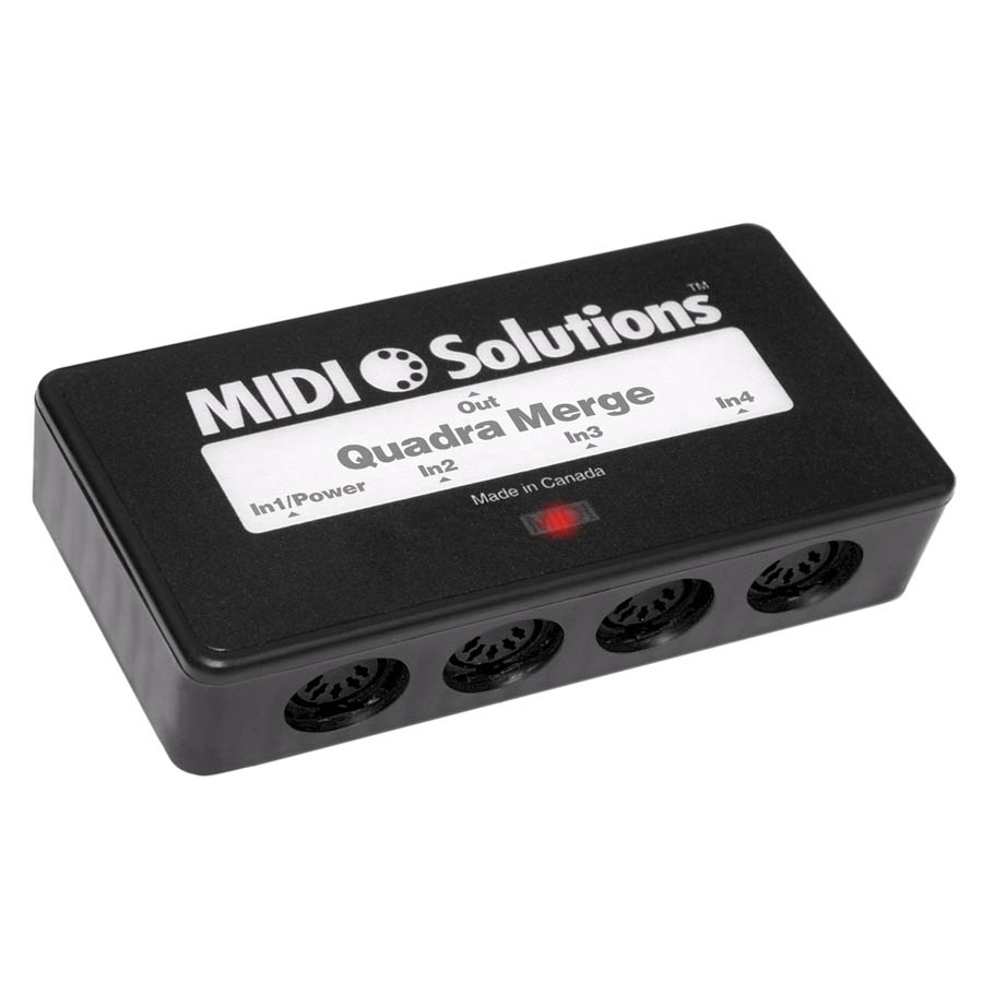 Midi solutions Quadra Merge Midi interface