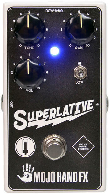 Mojo Hand Fx Superlative - Overdrive, distortion & fuzz effect pedal - Main picture