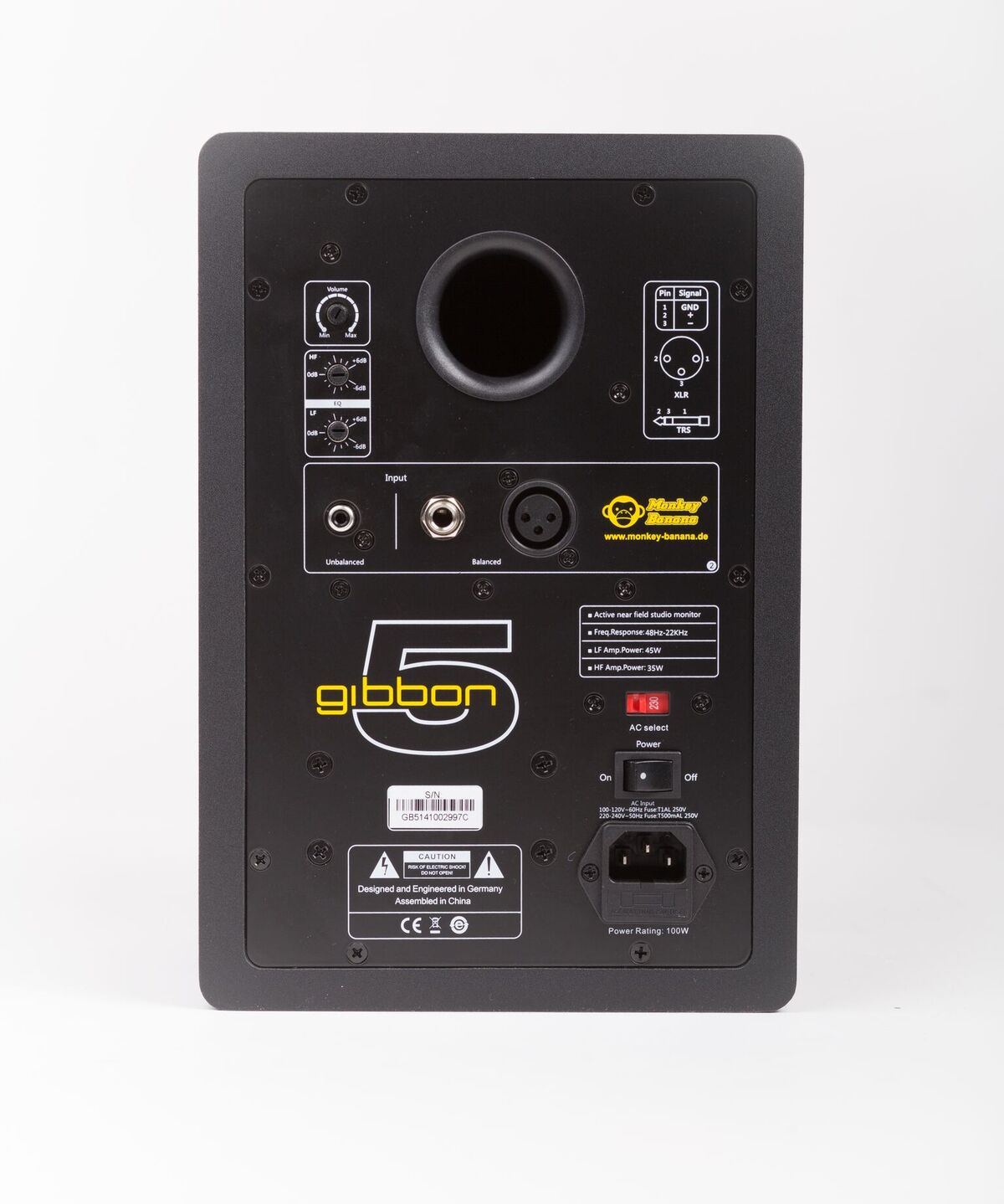 Monkey Banana Gibbon5 Banana - La PiÈce - Active studio monitor - Variation 2