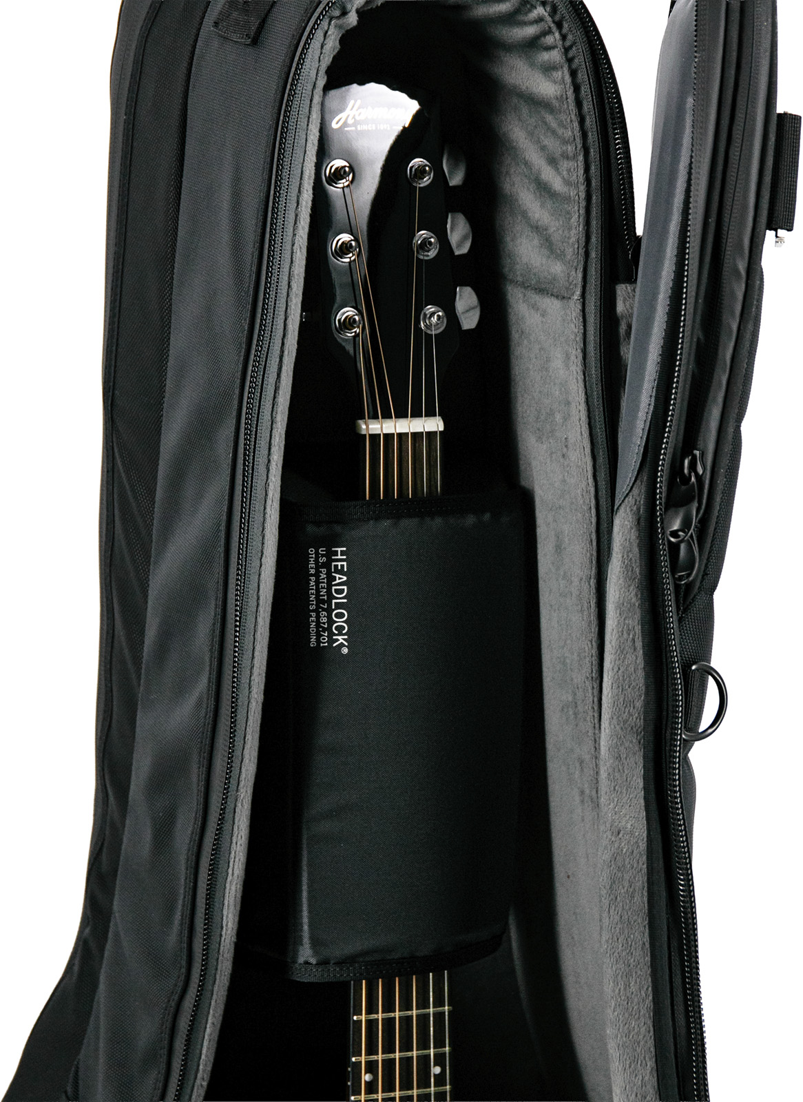 Mono 2 Guitares Acoustique Et Electrique (avec Roulette - Electric guitar gig bag - Variation 4