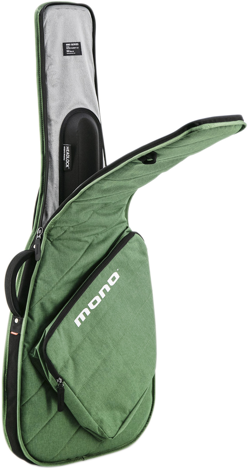 Mono M80 Sleeve V2 Guitare Électrique Vert - Electric guitar gig bag - Variation 1