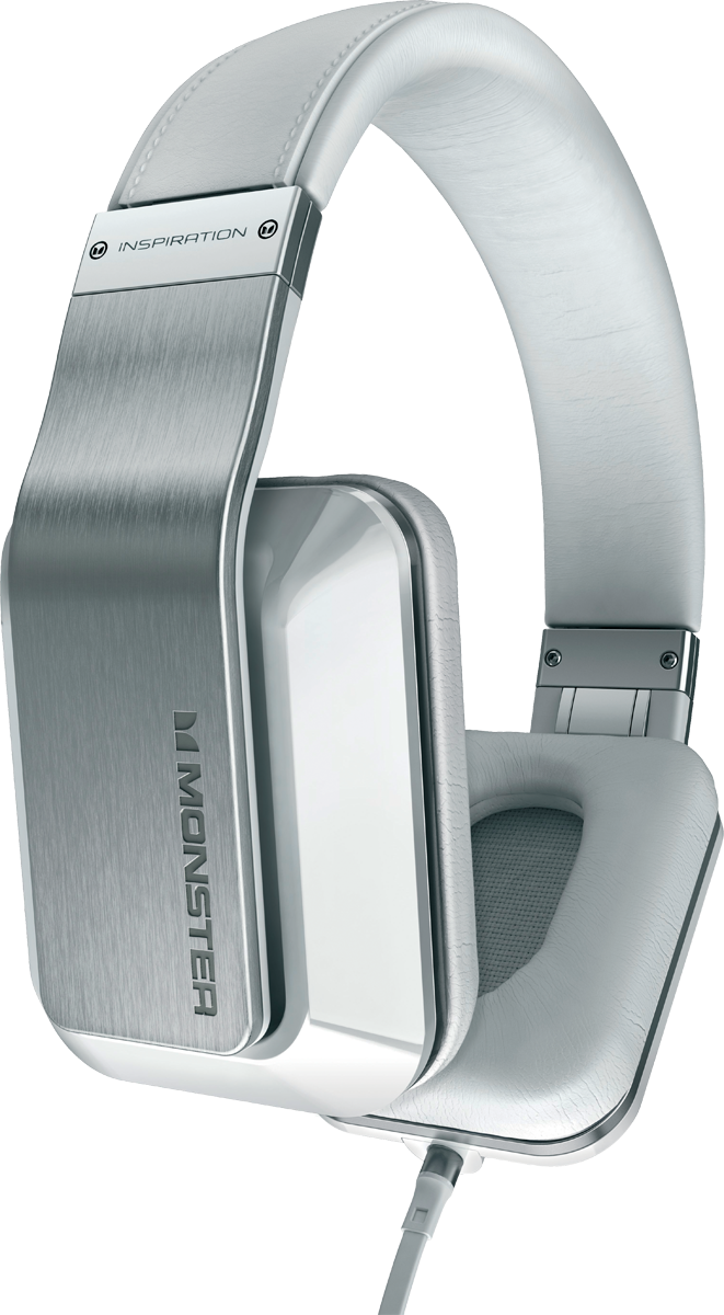 Monster cable Inspiration White Closed headset