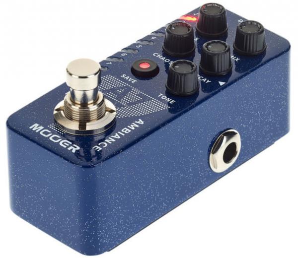 Modulation, chorus, flanger, phaser & tremolo effect pedal Mooer A7 Ambience Reverb