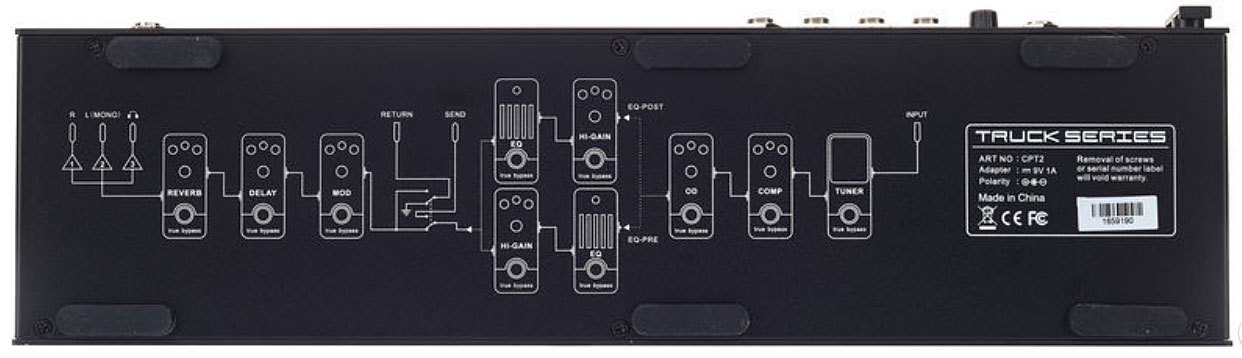 Mooer Black Truck Hi-gain Guitar Multi Effects - Multieffect for electric guitar - Variation 4