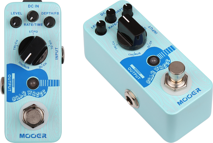 Mooer Baby Water - Modulation & simulator effect pedal - Main picture