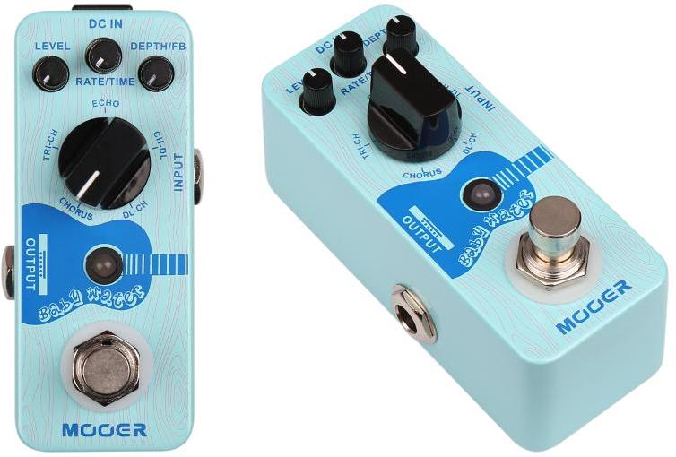 Modulation & simulator effect pedal Mooer Baby Water