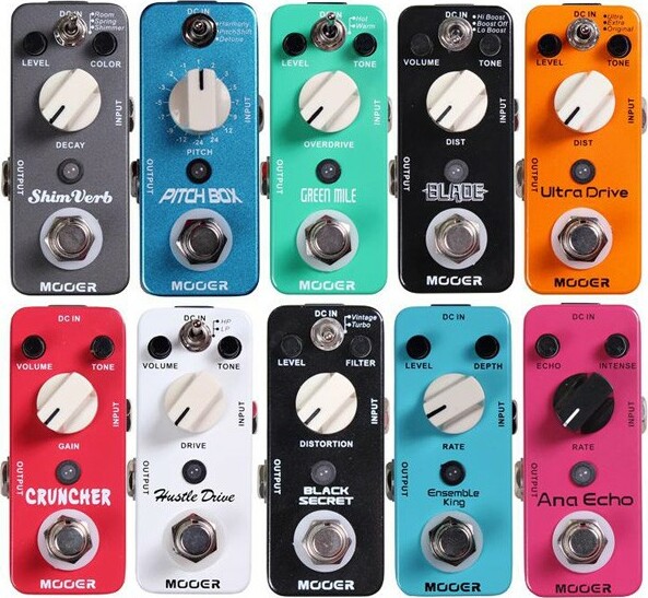 Mooer Blade Metal Distortion - Overdrive, distortion & fuzz effect pedal - Main picture