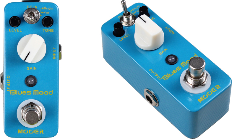Mooer Blues Mood Overdrive - Overdrive, distortion & fuzz effect pedal - Main picture