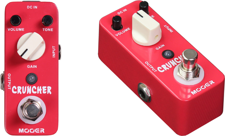 Mooer Cruncher Distortion - Overdrive, distortion & fuzz effect pedal - Main picture