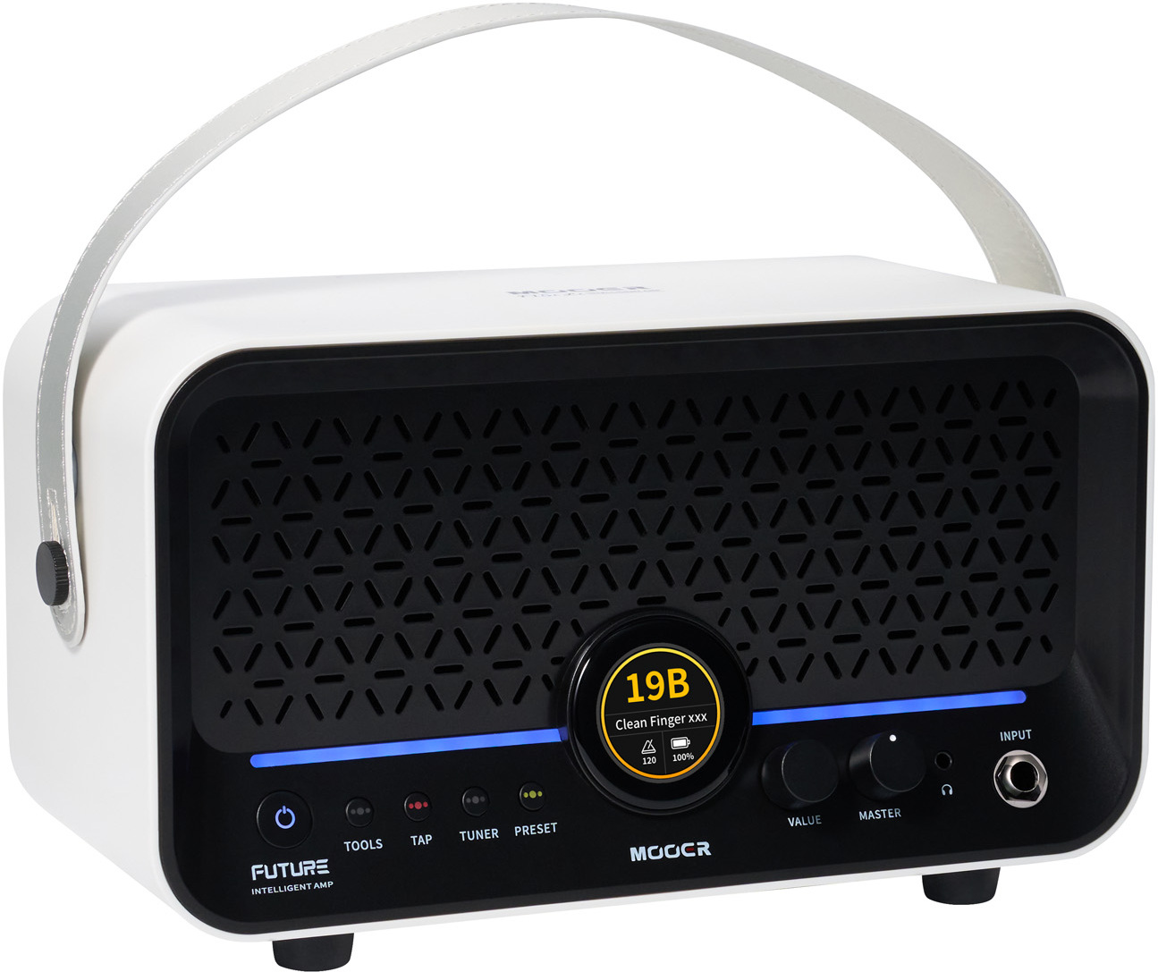 Mooer F15i Li 15w 2x2 Whte - Electric guitar combo amp - Main picture