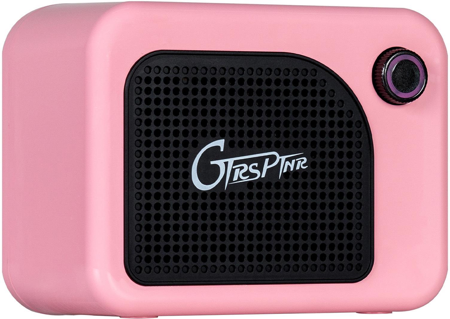 Mini guitar amp Mooer GCA5 GTRS PTNR Mini Bluetooth Amplifier - Shell Pink