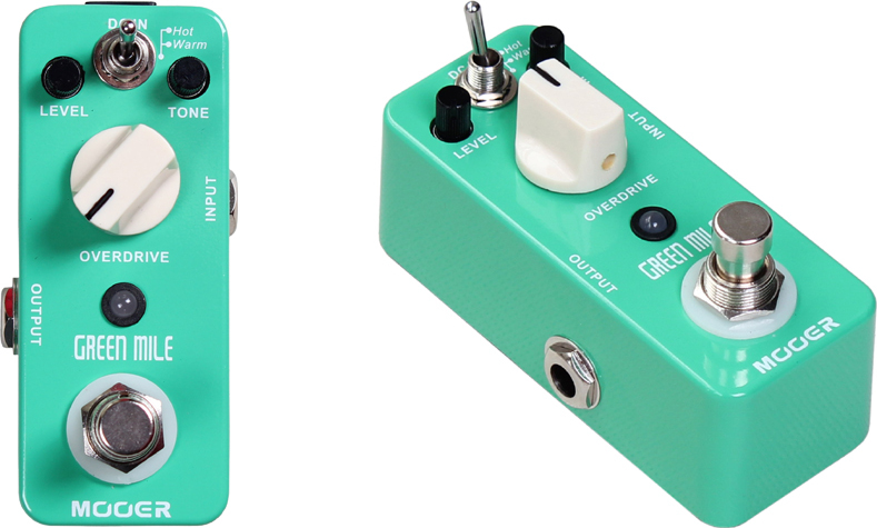 Mooer Green Mile Overdrive - Overdrive, distortion & fuzz effect pedal - Main picture
