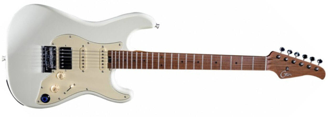 Mooer Gtrs S801 Hss Trem Mn - Vintage White - Modeling guitar - Main picture