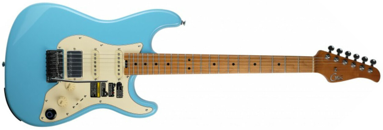 Mooer Gtrs S801 Hss Trem Mn - Sonic Blue - Modeling guitar - Main picture
