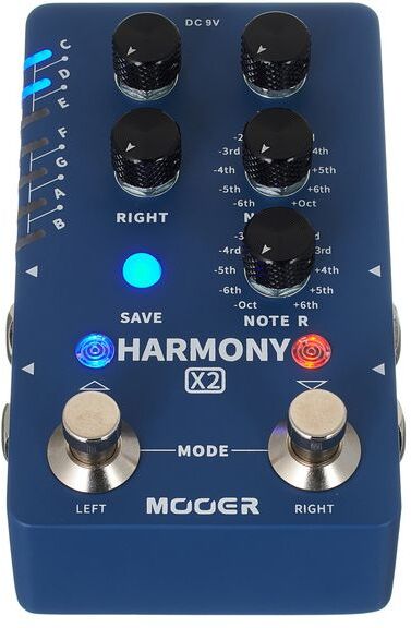 Mooer Harmony X2 - Harmonizer effect pedal - Main picture
