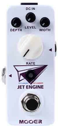 Mooer Jet Engine Flanger - Modulation, chorus, flanger, phaser & tremolo effect pedal - Main picture