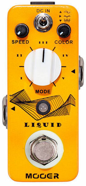 Mooer Liquid Digital Phaser - Modulation, chorus, flanger, phaser & tremolo effect pedal - Main picture