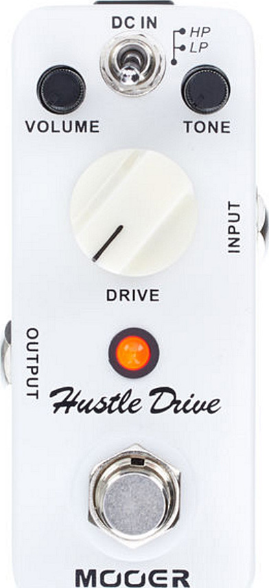 Mooer Micro Hustle Drive Distortion Pedal - Overdrive, distortion & fuzz effect pedal - Main picture