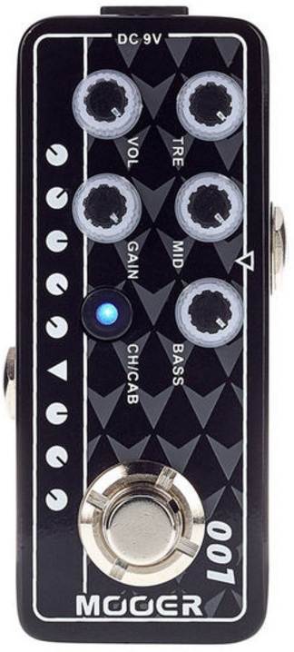 Mooer Micro Preamp 001 Gaz Station Diezel Hagen - Electric guitar preamp - Main picture