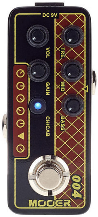 Mooer Micro Preamp 004 Day Tripper Vox Ac30 - Electric guitar preamp - Main picture