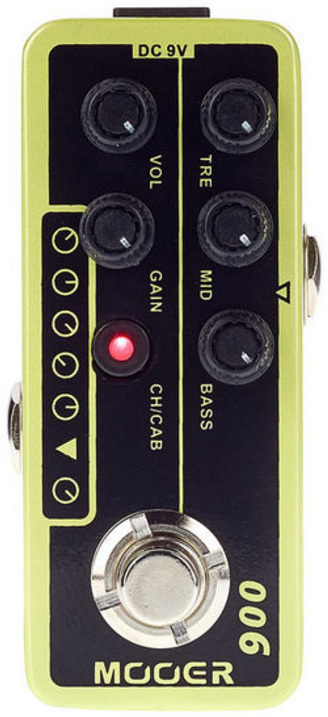Mooer Micro Preamp 006 Classic Deluxe Fender Blues Deluxe - Electric guitar preamp - Main picture