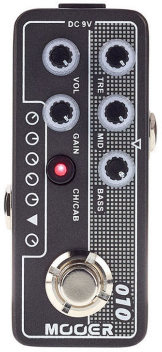 Mooer Micro Preamp 010 Two Stones Tworock Coral - Electric guitar preamp - Main picture