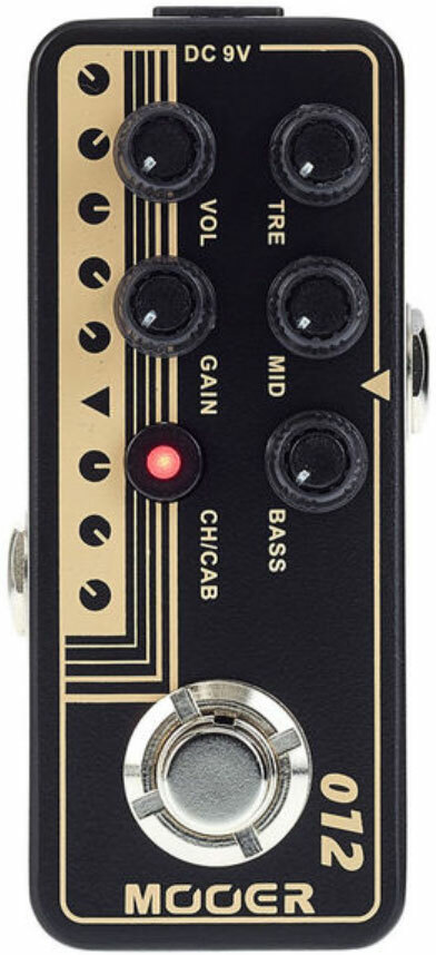 Mooer Micro Preamp 012 Fried-mien - Electric guitar preamp - Main picture