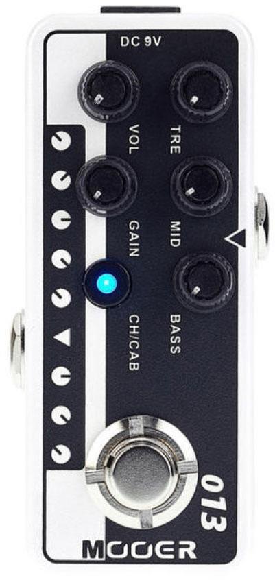 Electric guitar preamp Mooer Micro Preamp 013 Matchbox