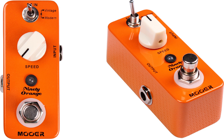 Mooer Ninety Orange Phaser - Modulation, chorus, flanger, phaser & tremolo effect pedal - Main picture
