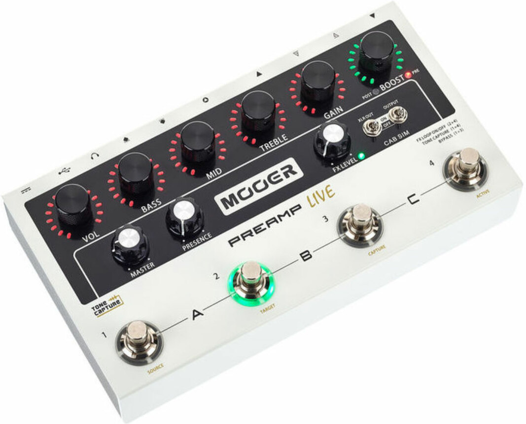 Mooer Preamp Live - Electric guitar preamp - Main picture