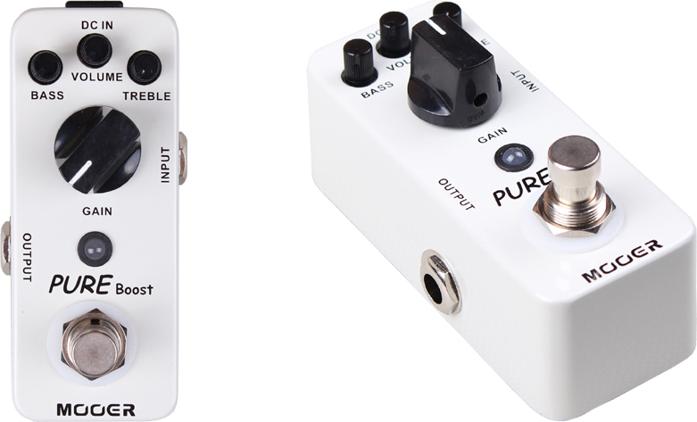 Mooer Pure Boost - Compressor, sustain & noise gate effect pedal - Main picture