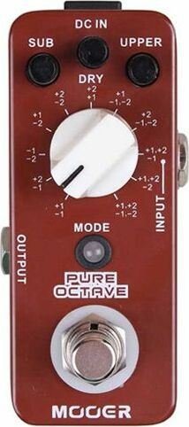 Mooer Pureoctave Octaver Polyphonic - Harmonizer effect pedal - Main picture
