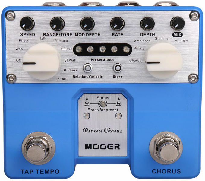 Mooer Reverie Chorus - Modulation, chorus, flanger, phaser & tremolo effect pedal - Main picture
